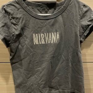 Brandy Melville Nirvana t shirt from Soho store
